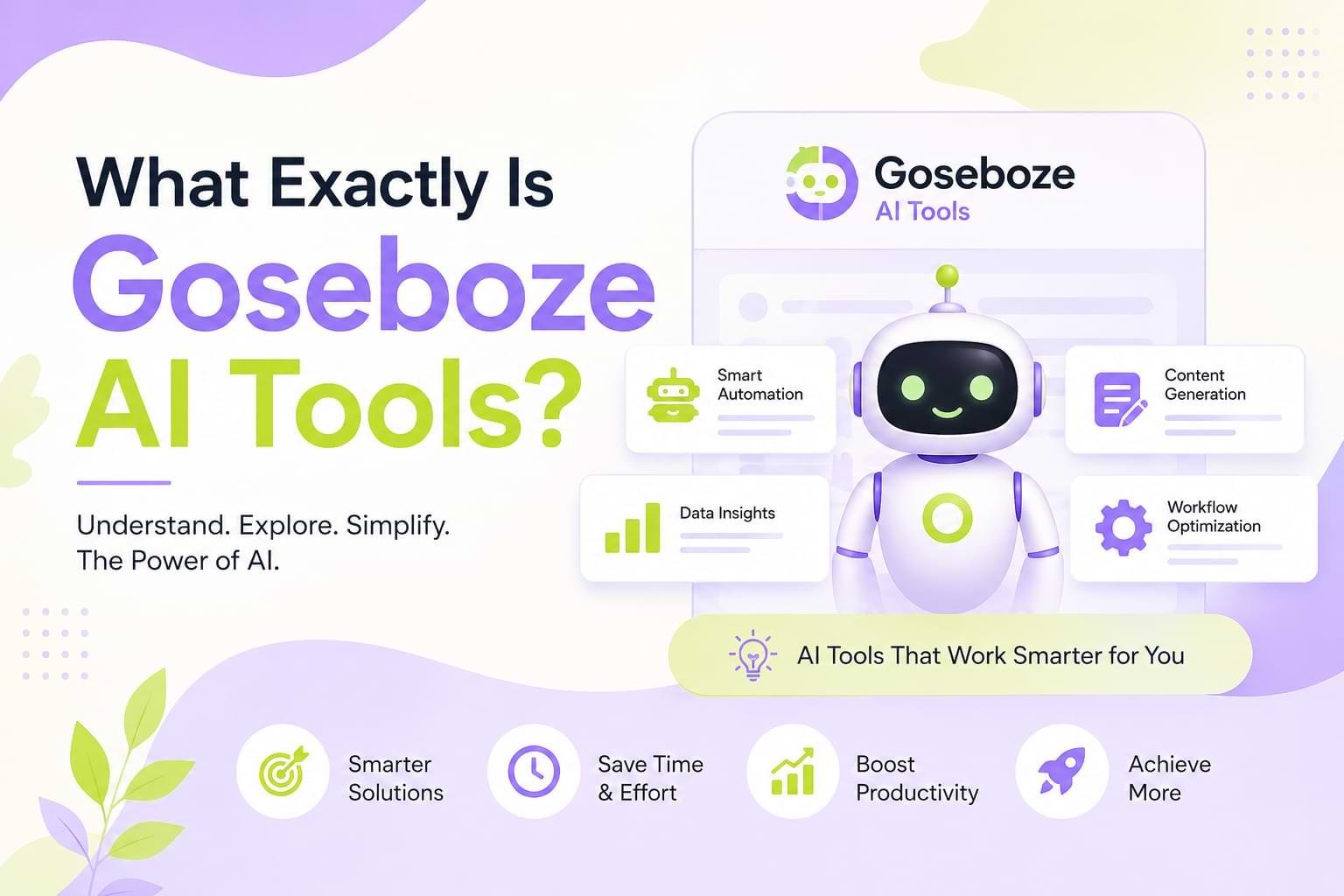 What Exactly Is Goseboze AI Tools?