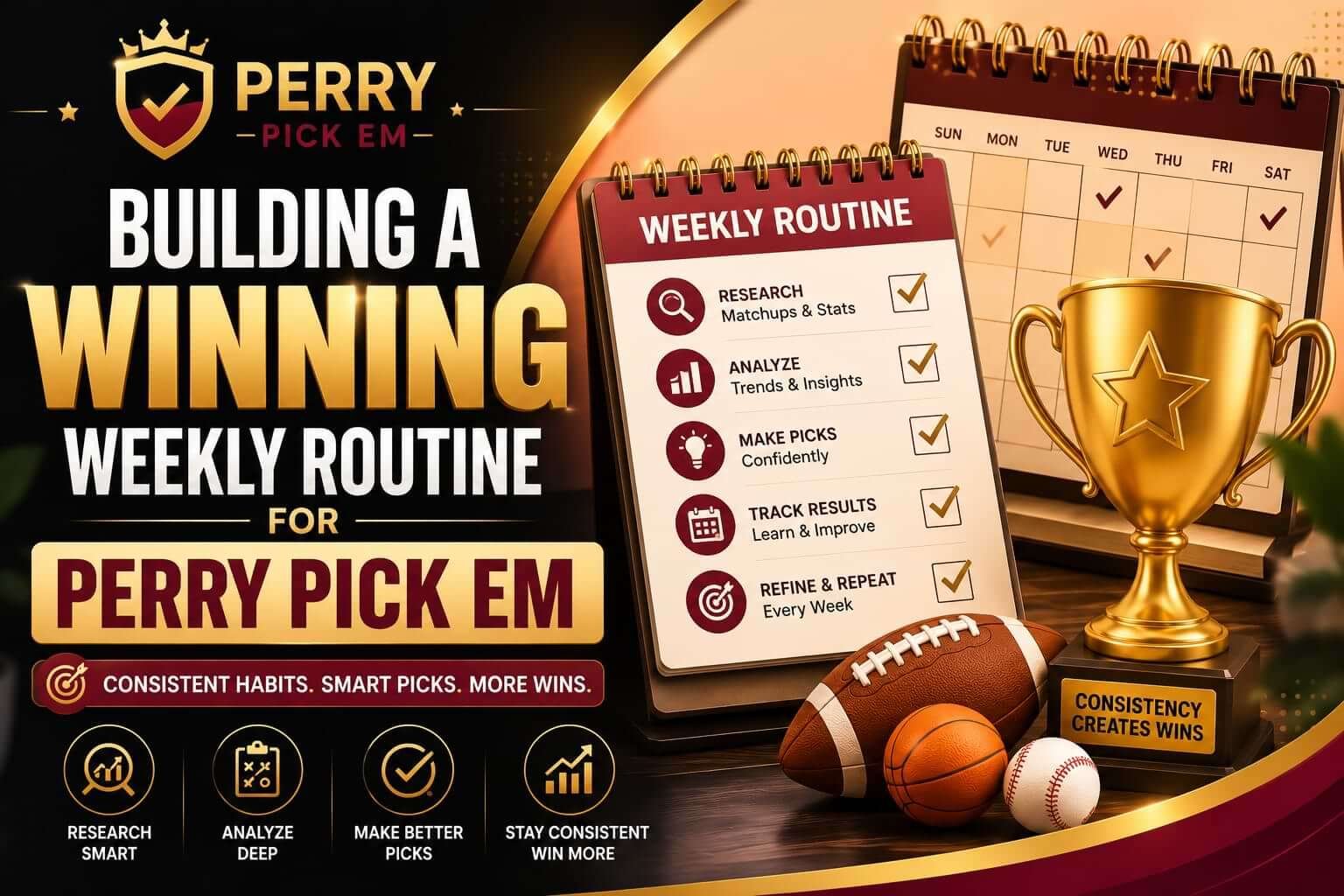 Building a Winning Weekly Routine for Perry Pick Em