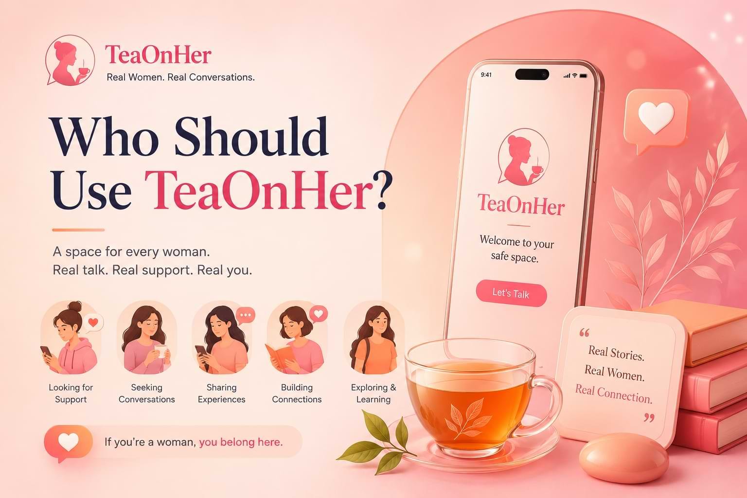 Who Should Use TeaOnHer?
